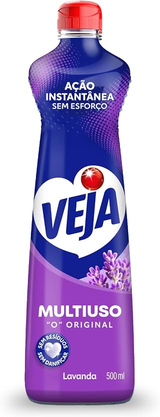 Limpador Multiuso Veja Gold Lavanda e Álcool 500ml