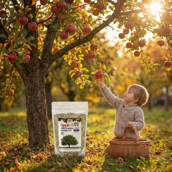 Old Cobblers Farm™ Wicked Growth Apple Tree Fertilizer - Boost Fruit Yield & Tree Health, Enhanced with Nutrients for Lush Growth – for All Apple Varieties (5 lbs | 10 lbs | 15 lbs | 20 lbs) (10 lb)