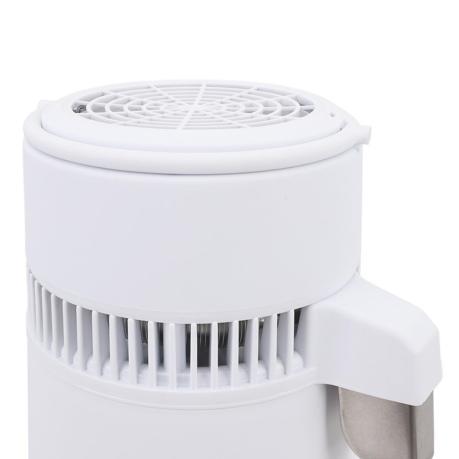 Fdit Destilador de Agua de 750W Acero Inoxidable 4L Apagado Automático Auto Power Off para Cocina Laboratorio Belleza CPAP (Enchufe europeo 220V)