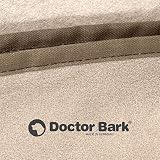 Doctor Bark | kuschelige Hundedecke waschbar bis 95°C, hygienische, weiche Fleecedecke für Sofa und Hundebett, Flauschige Haustierdecke - Made in Germany (L - 120x90 cm/Beige)