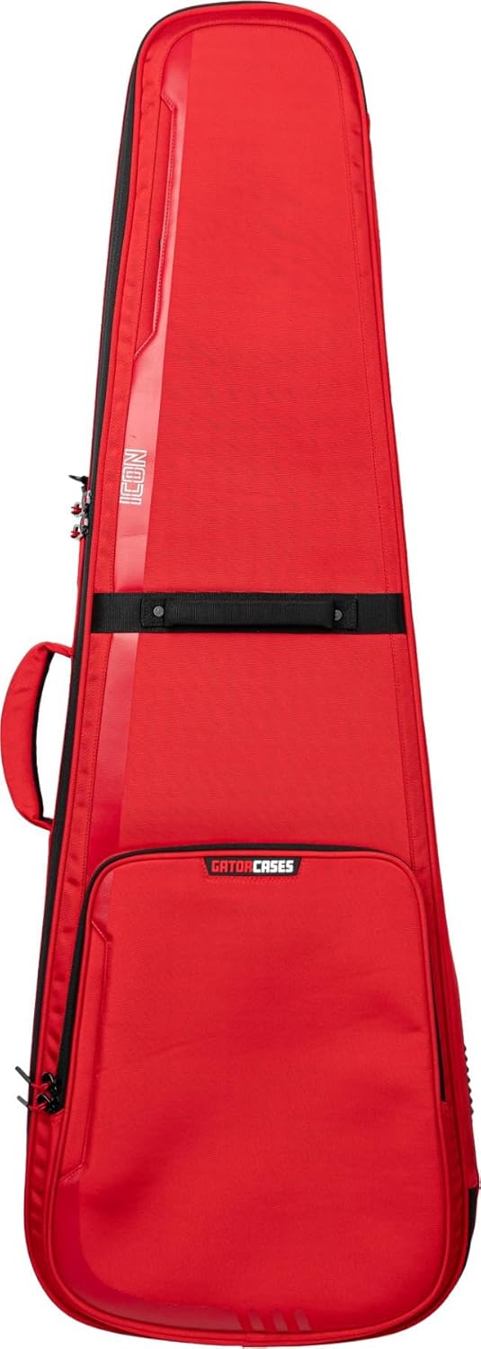 Gator Icon Series Bass Guitar Gig Bag - Limited-edition Red