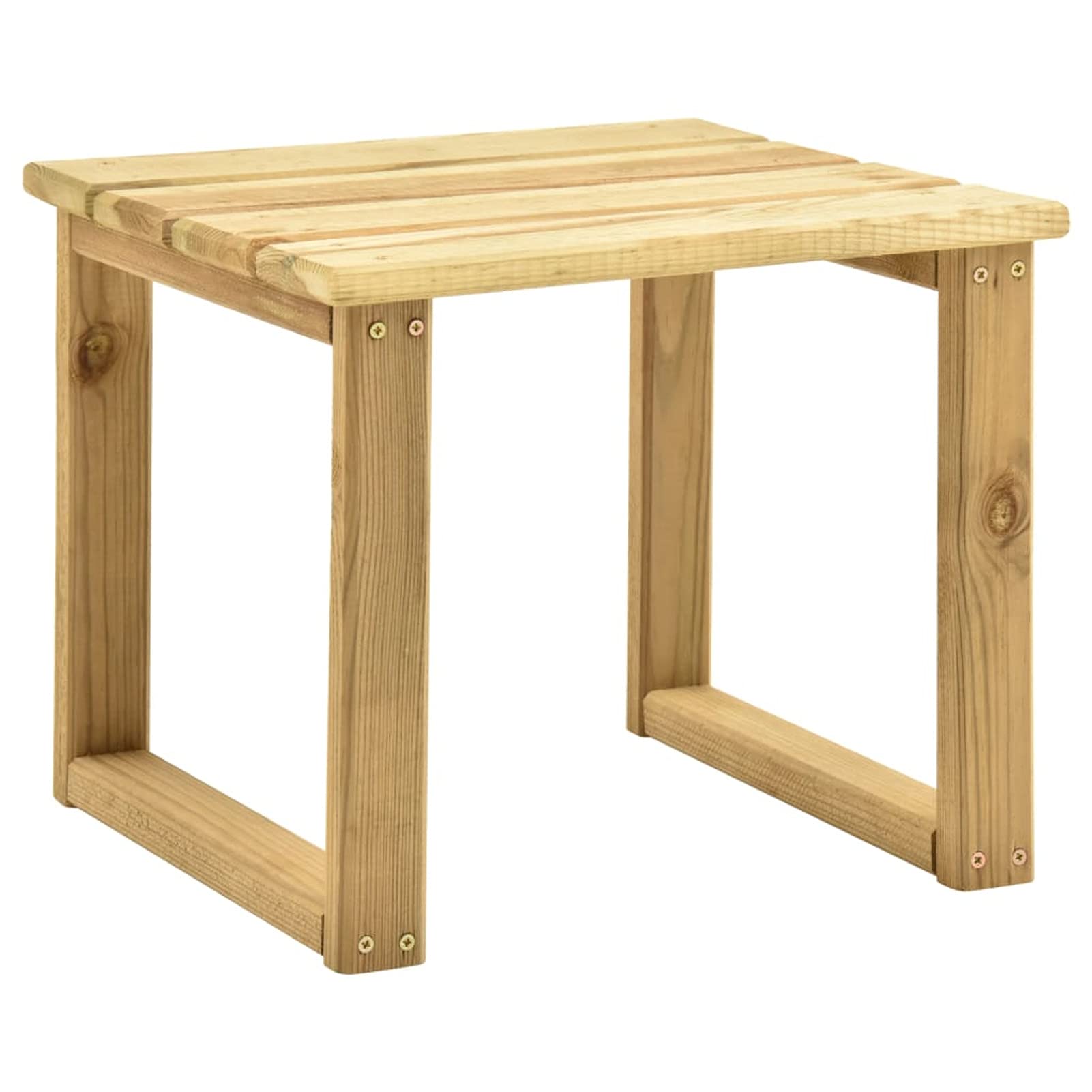 Table pour bain de soleil Homgoday en bois imprégné durable et robuste