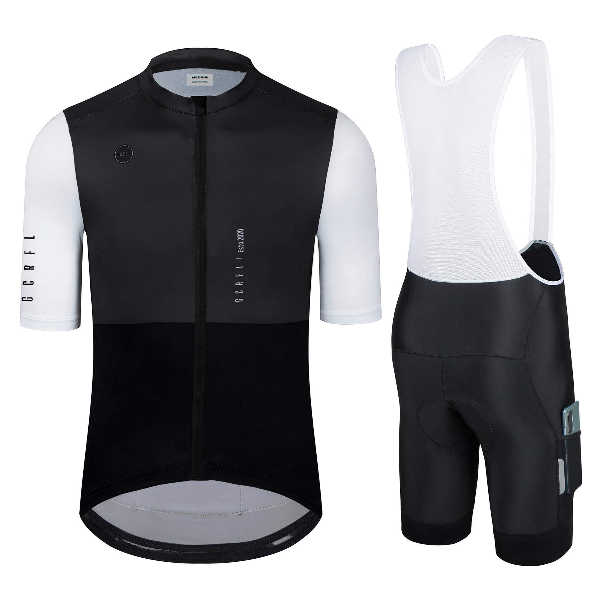 GCRFL Men's Cycling Jersey and Bib Short Set