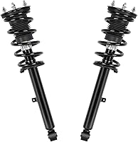 Vista 35 de Detroit Axle - 2 puntales traseros para Lexus RX330 Toyota Highlander 2004-2007, 2007 RX350, 2 puntales completos con montaje de resorte helicoidal