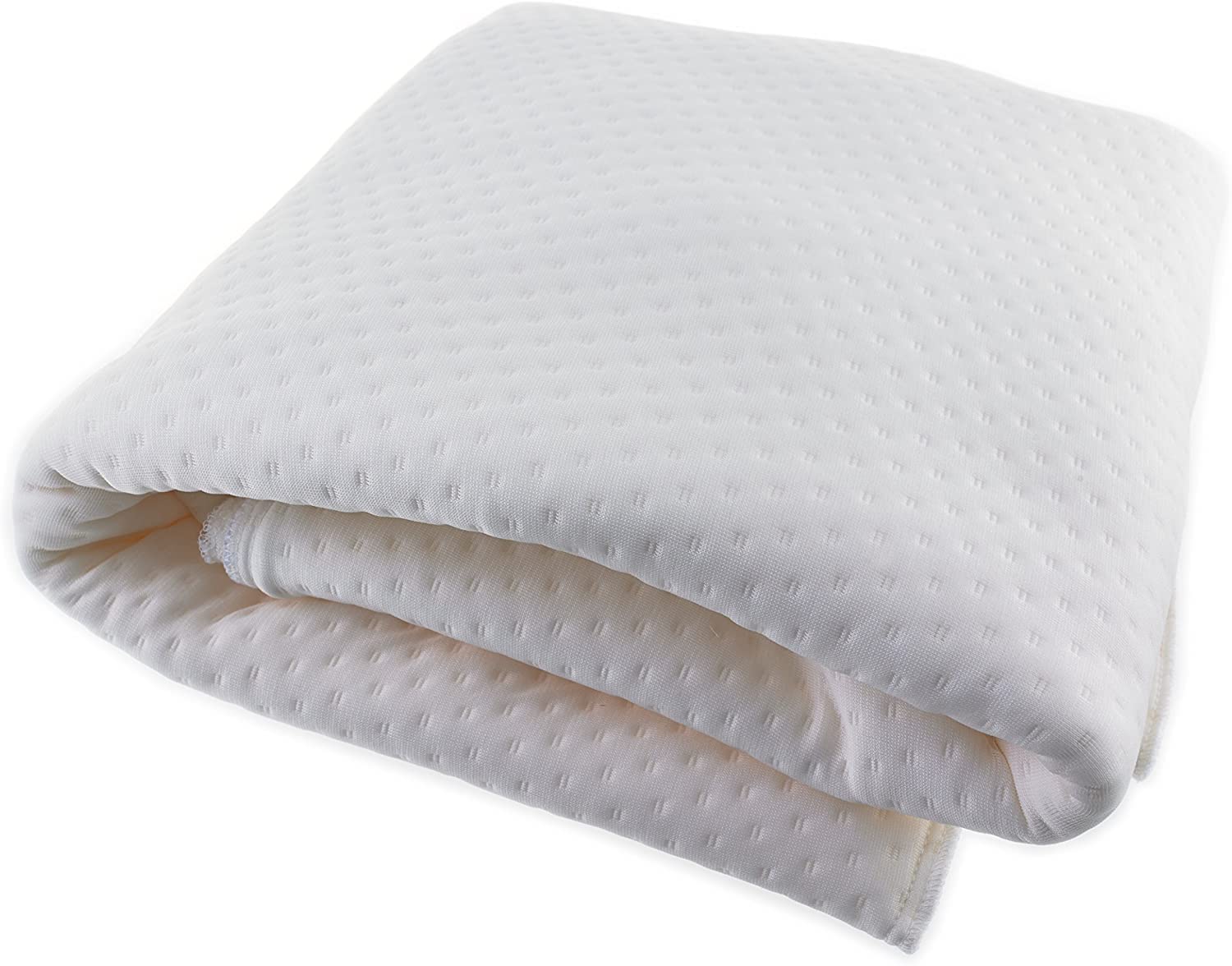 Direct Manufacturing Memory Foam Mattress Cover- Single 3ftx6ft 3” (9”), Cooling Technology by Coolmax, Prevents Overheating, Ultra Soft, Machine Washable-Made in UK