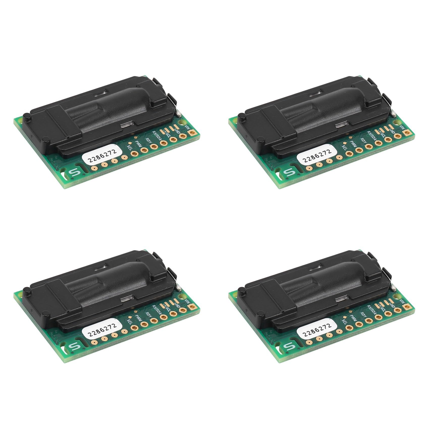 4 x SCD30 czujniki jakości powietrza do pomiarów CO2 i RH/T Modbus PWM