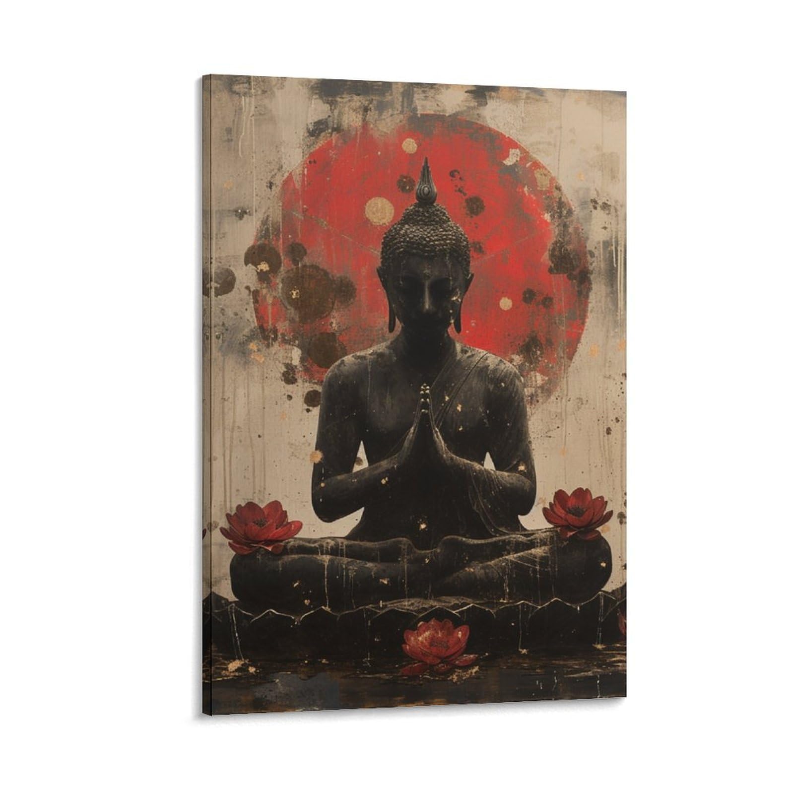 YTPONBCSTUG Cuadro Lienzo Pintura Cartel Buda Impresión De Imagen Cuadros Decorativos Sala De Estar Cuarto De Baño Comedor Decoración De Pared