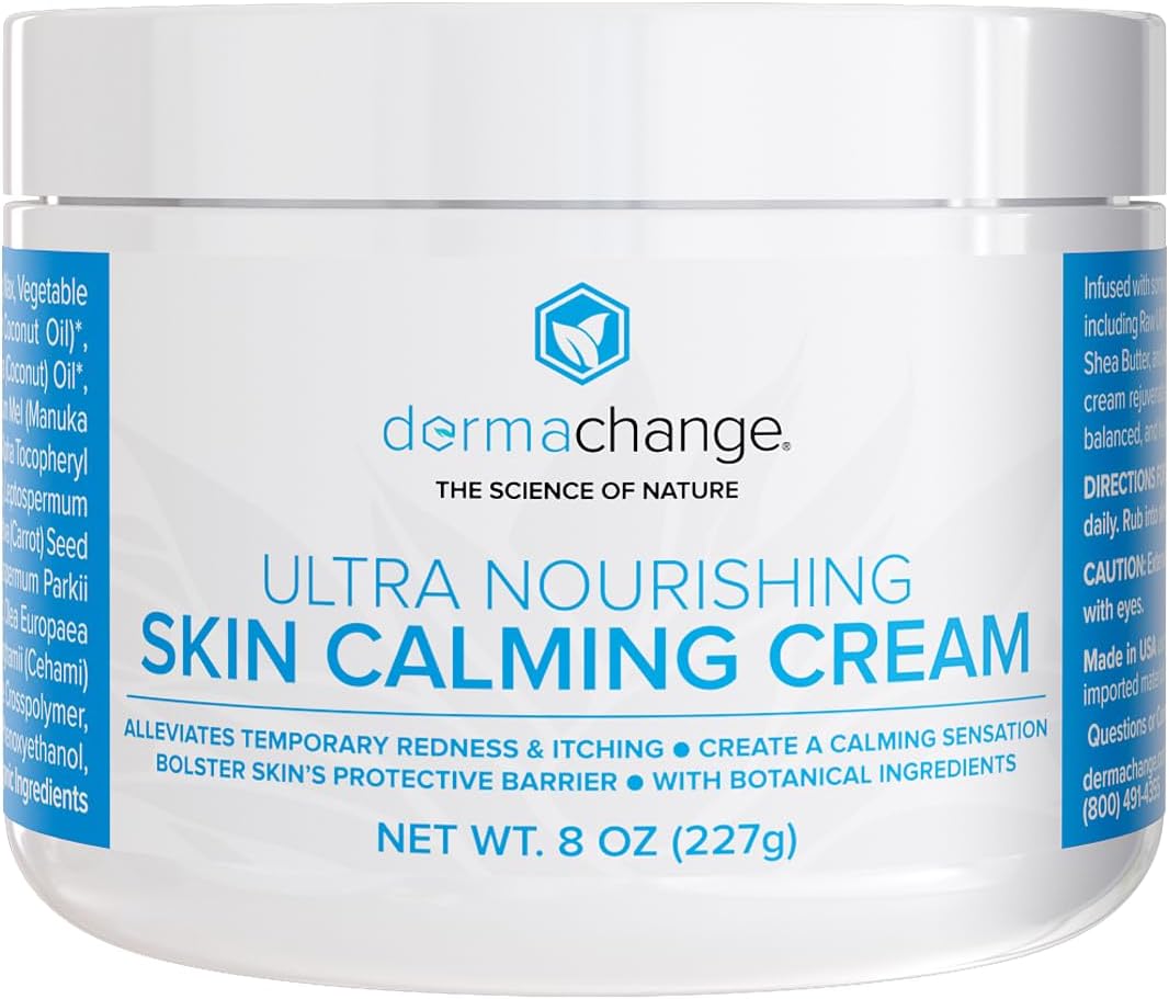 Organic Shingles Relief Cream - Anti Itch Cream for Dry Cracked Skin - Itchy Skin Relief Cream for Face and Body - Rash & Eczema Cream for Fast Relief (8oz)