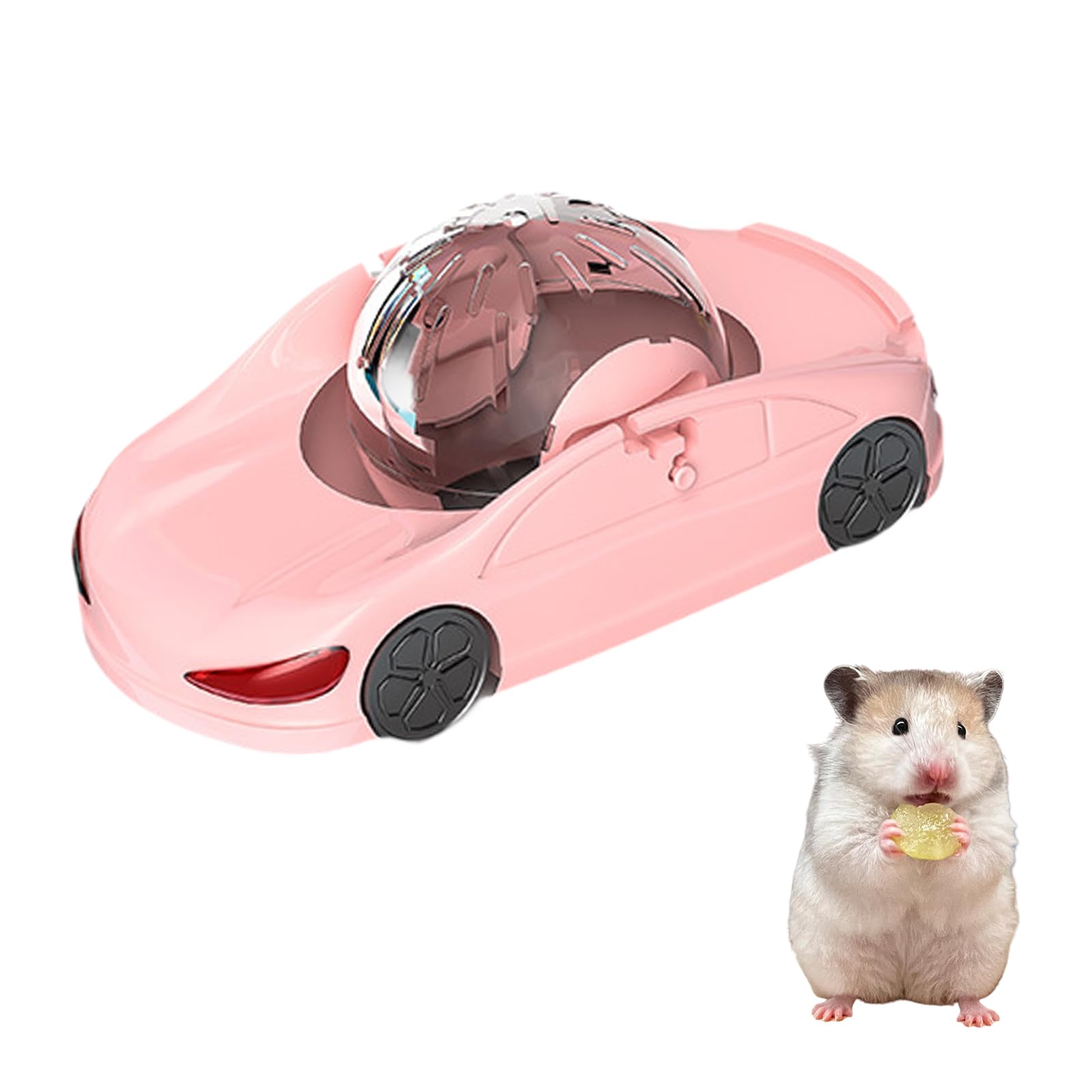 Balle pour hamster nain et roue d'exercice amusante pour petit animal