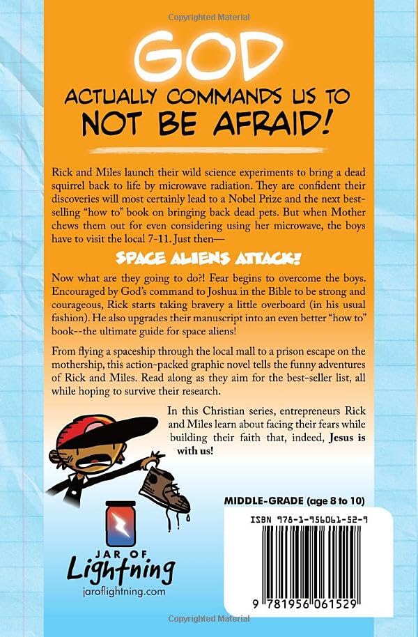 Fighting Fear and Space Aliens: Funny Christian Books for Kids 8-10 (Joshua 1.9 Series) - Image 2
