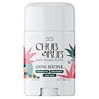 Vista 1 de Zone Naturals - Palito de rozamiento 100% natural para frotar chub, defensa de la fricción, reduce el roce y la irritación, 1.5 onzas