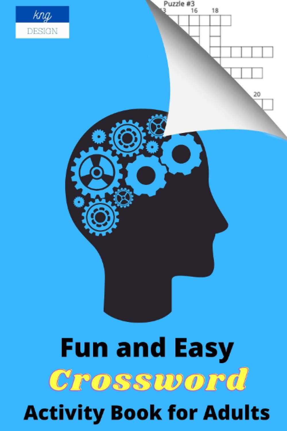 Fun and Easy Crossword Activity Book for Adults: puzzle books for seniors with dementia