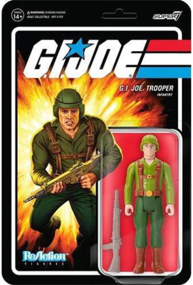 G.I. Joe Reaction Figures Wave 1 - Greenshirt (Brown)