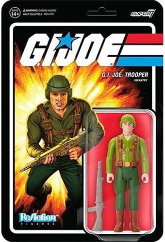 Figuras de reacción G.I. Joe Wave 1 - Greenshirt (rosa)