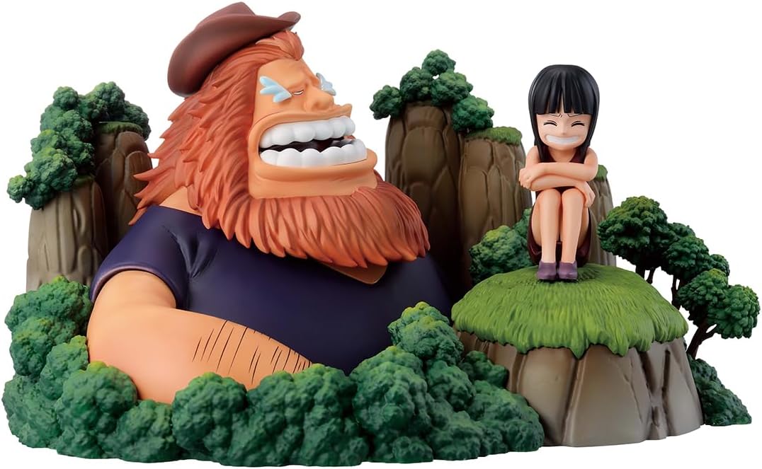 Ichibansho Figure - One Piece - Saul & Robin (Dramatic Memories) Revible Moment Collectbile Statue