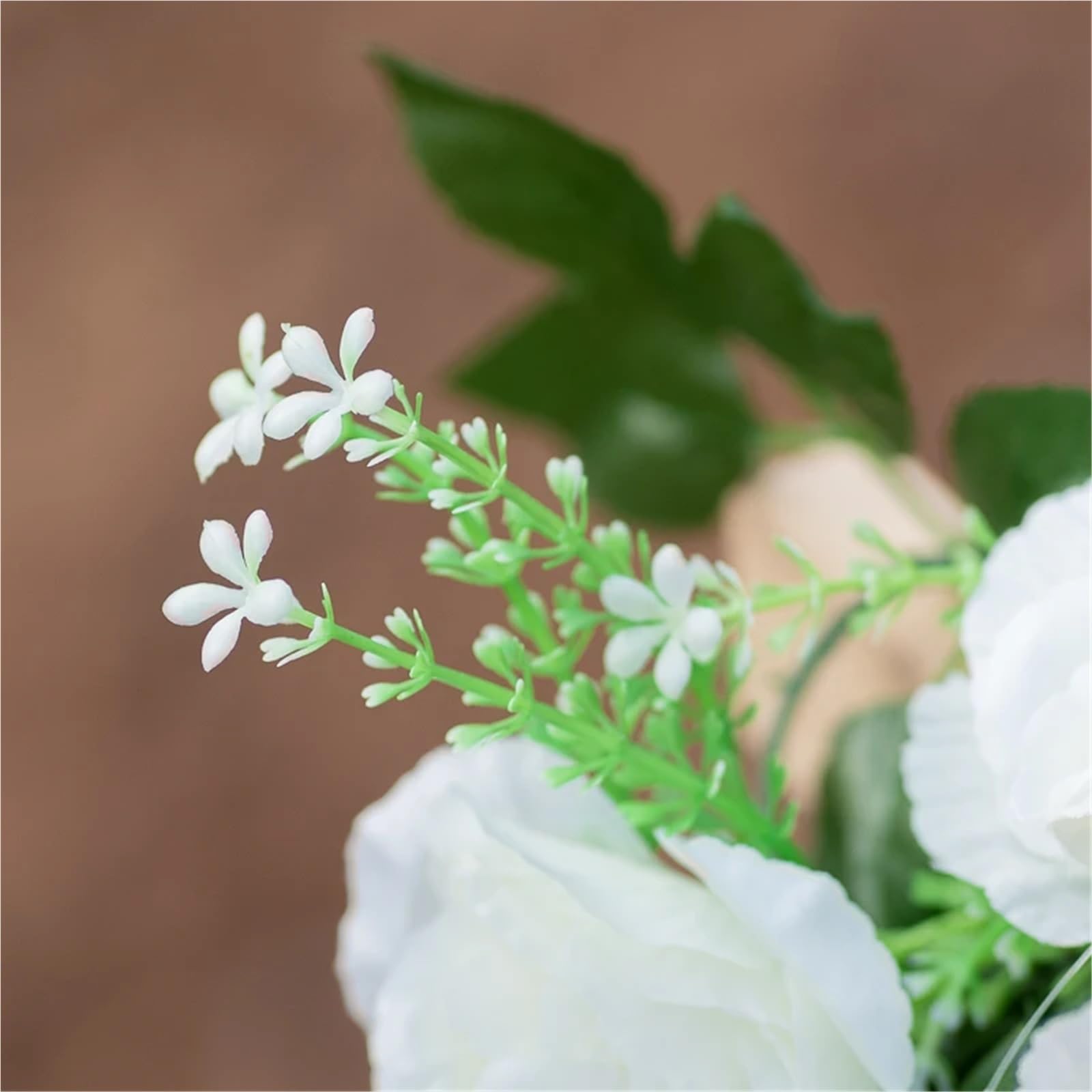 Künstliche Rosenranke 2 Stück, m weiße künstliche Rosenblüten | Hängende Weinpflanzen, Blätter, künstliche Girlanden, Blumen, Hochzeit, Party, Weihnachtsdekoration(Pink)