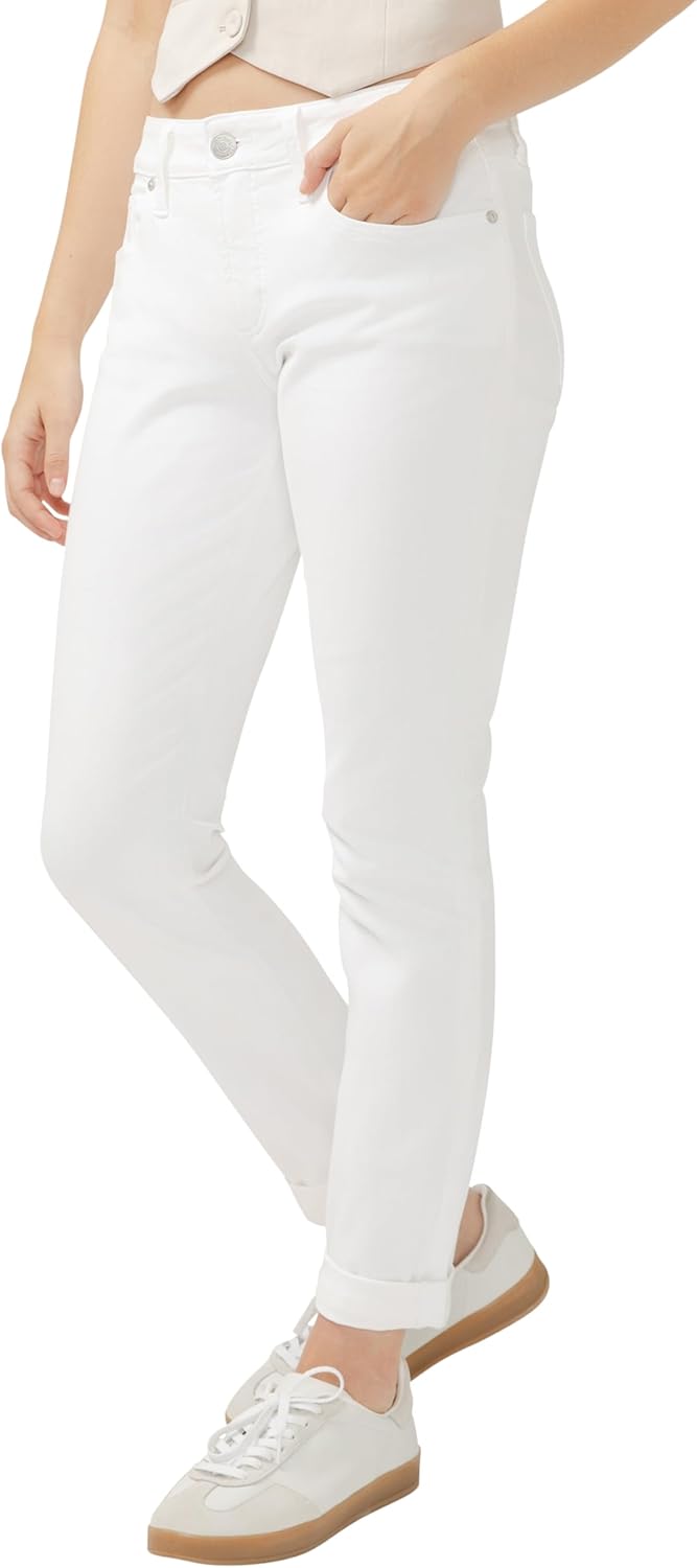 Silver Jeans-Womens Sam Relaxed Boyfriend Fit Jean