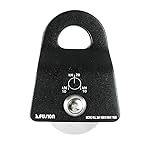 Fusion Climb Mirco Aluminum Side Swing Pulley, Single Pulley 20kN for Backyard Zipline, Trolly, Swing Pulley, Climbing Rescue, Rigging Arborist TAA Approval