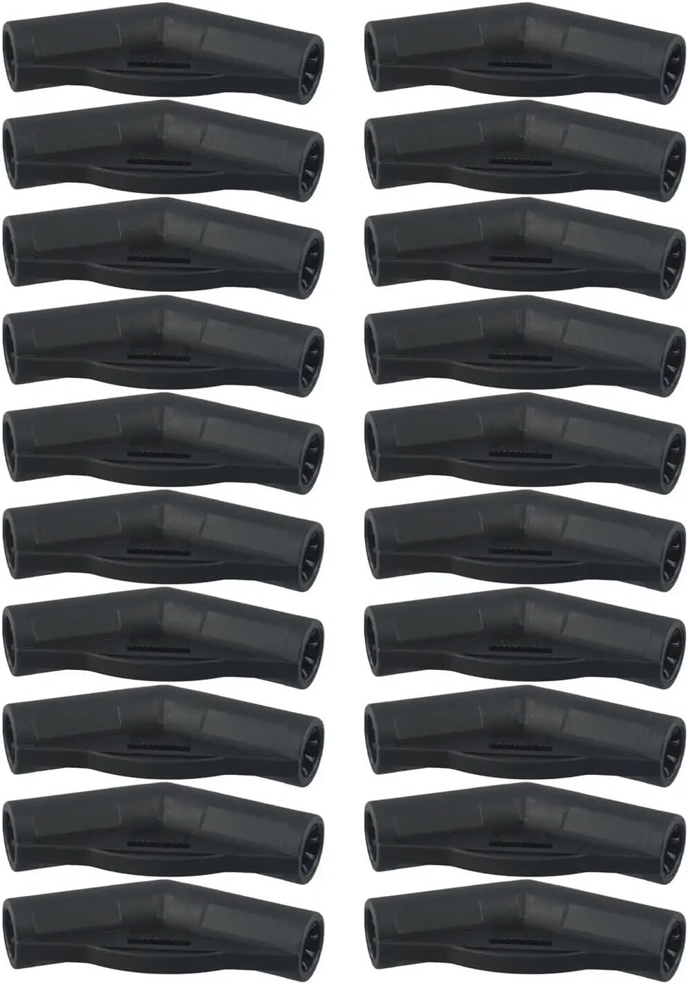 10pcs Tent Joint Replacement Camping Pole Lightweight Plastic Material Practical Accessories