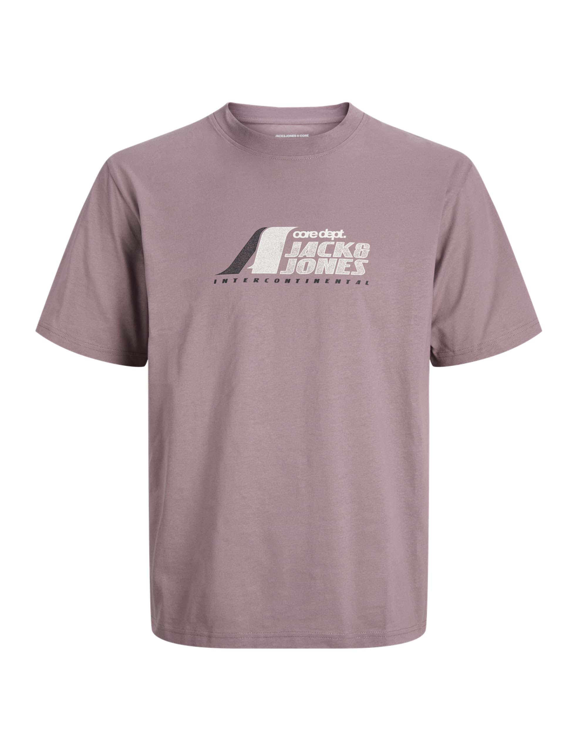 JACK & JONES Jcotier Front Print Tee Ss Crew Neck