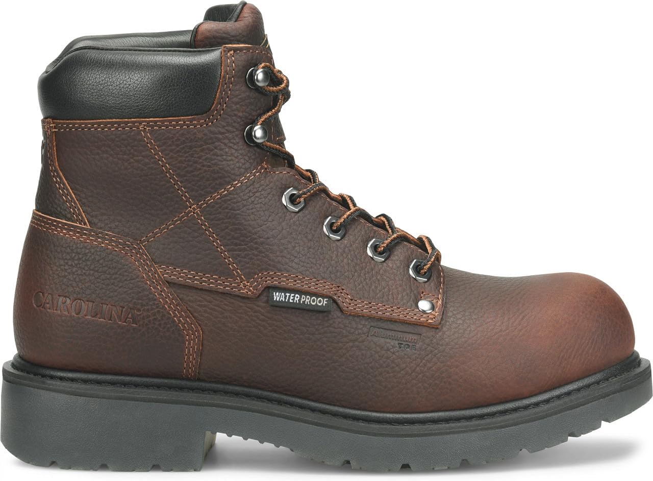 Carolina Mens 6" Waterproof Aluminum Toe Dice Work Boot