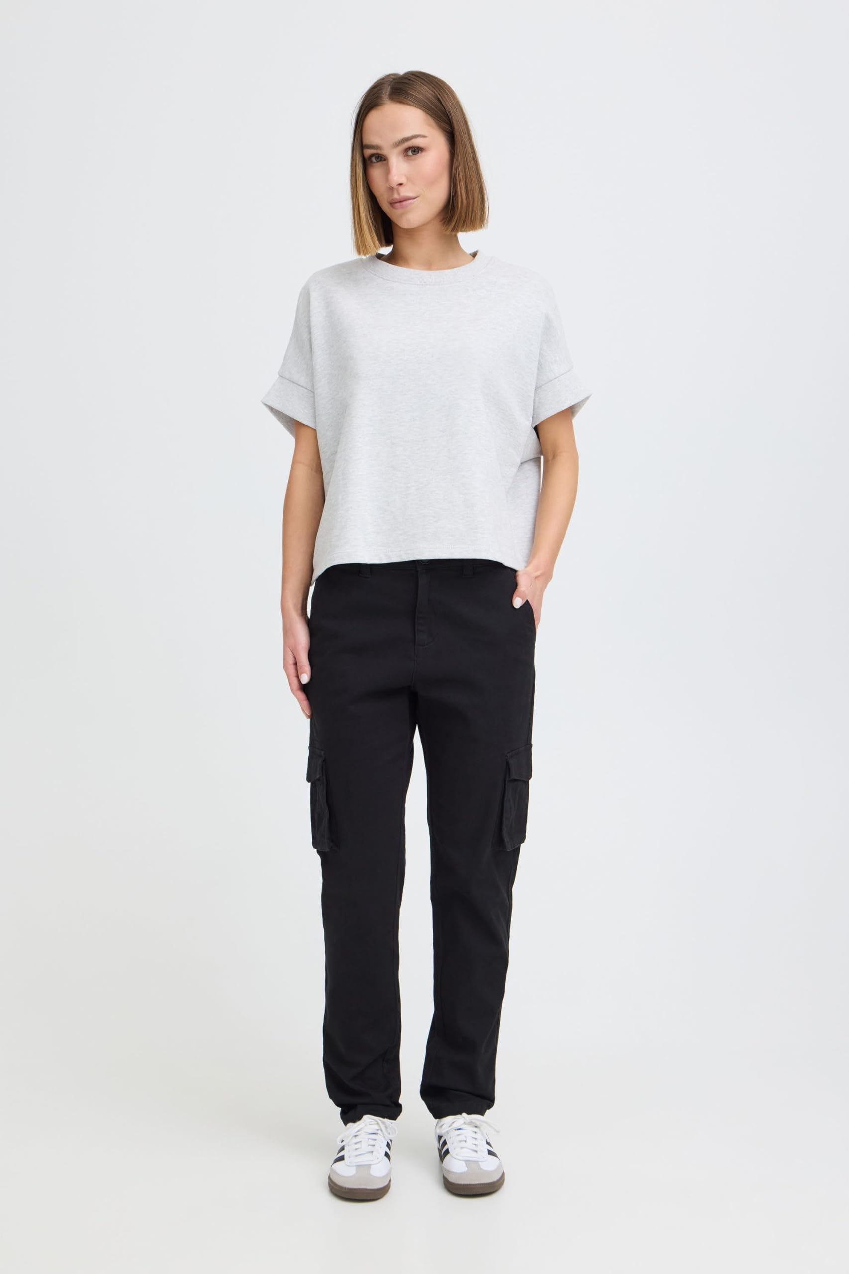 OXMO OXKvita Damen Cargohose Hose Pants