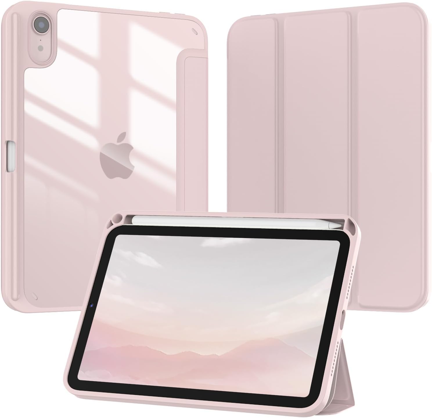 Jarviwiin Case for iPad Mini 7 (A17 Pro), iPad Mini 6