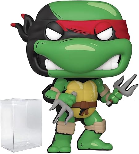 POP Teenage Mutant Ninja Turtles - Raphael (PX Previews Exclusive) Funko Figura de vinilo (paquete con caja protectora compatible)