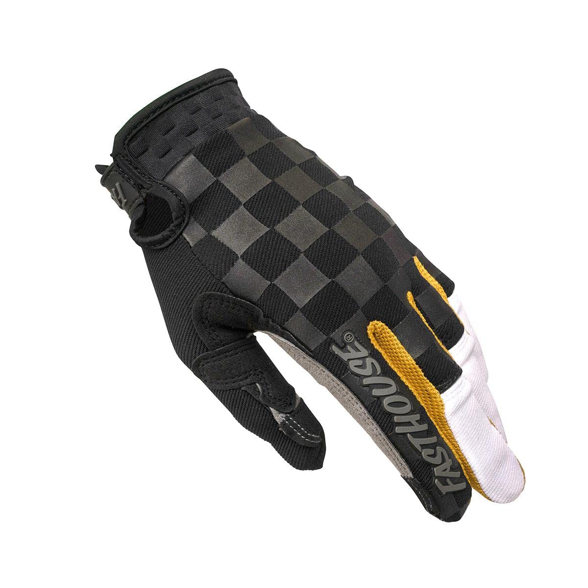 FASTHOUSE Youth Speed Style Haven Glove (Black/White, Small)