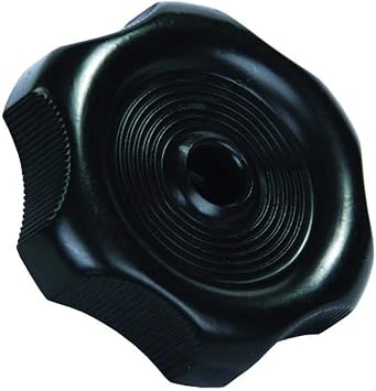 JR Products 20345 Window/Vent Knob Handle - 1", Black