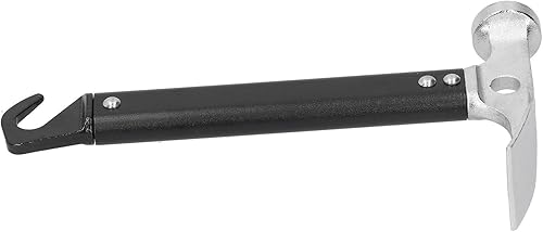 Herramienta de mazo de camping, martillo removedor de pico, martillo de campamento ultraligero para tienda de campaña, martillo portátil para