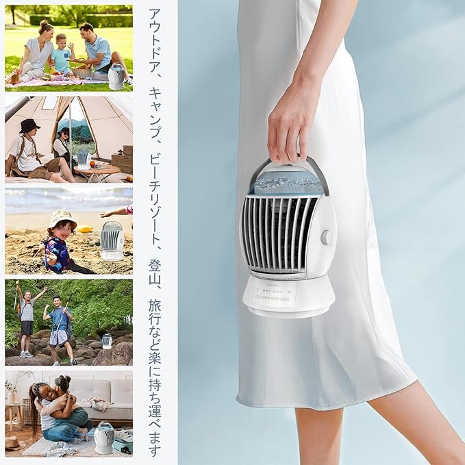 Amazon.co.jp: 冷風機 【2024・業界革新設計・ 強力・人気版・90°自動 