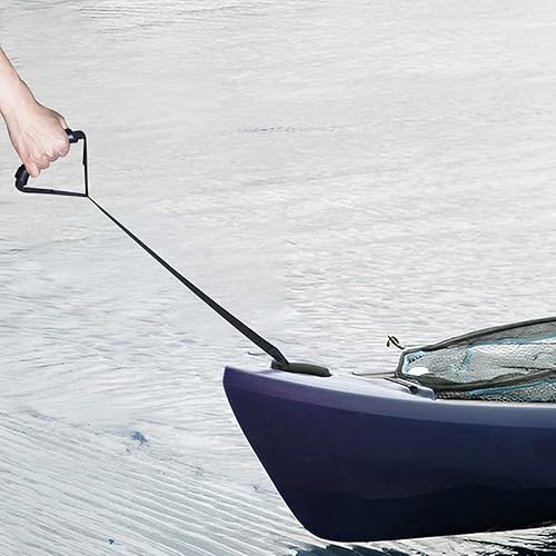 Miniatura 7 de Chuanke Correa de asistencia para kayak de pesca, doble correa de nailon para arrastrar kayak