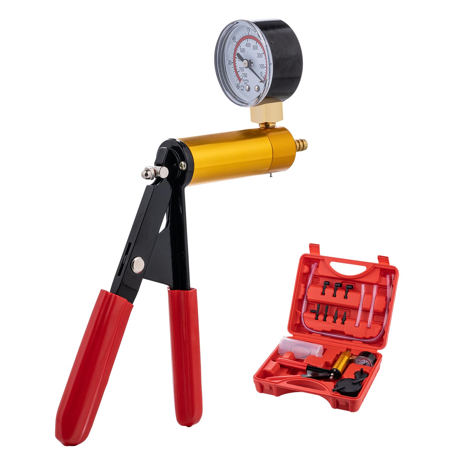 Tester próżniowy i zestaw odpowietrzania hamulca wraz z torbą do przenoszenia Merry Tools 450822