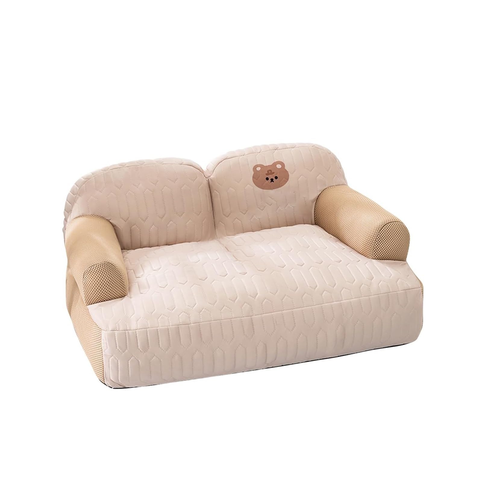 Panier pour chien XL matelas mousse orthopédique housse lavable marron