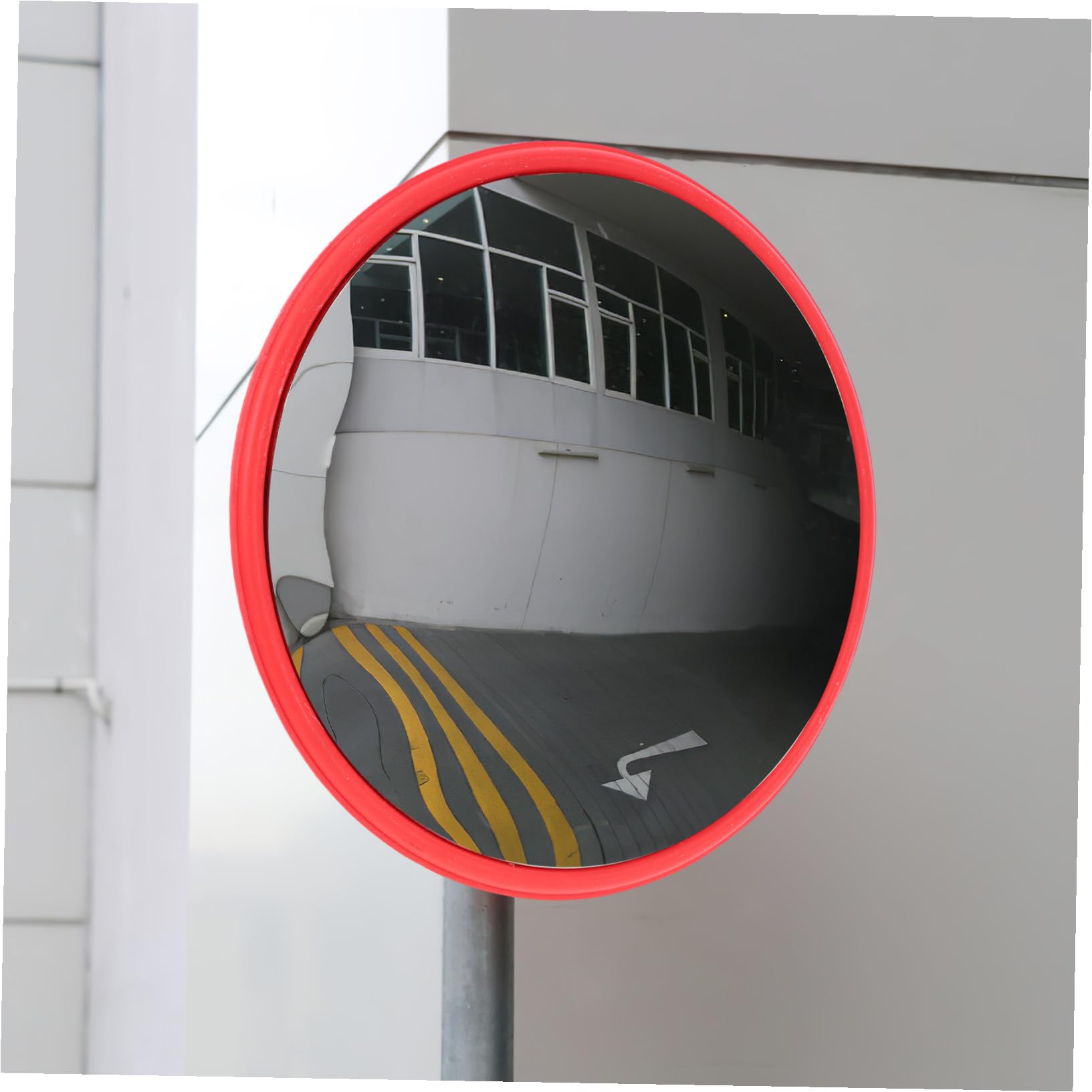 BESTYASH Specchio Convesso da Specchio Esterno per Parcheggio per Sicurezza Stradale Lente Grandangolare