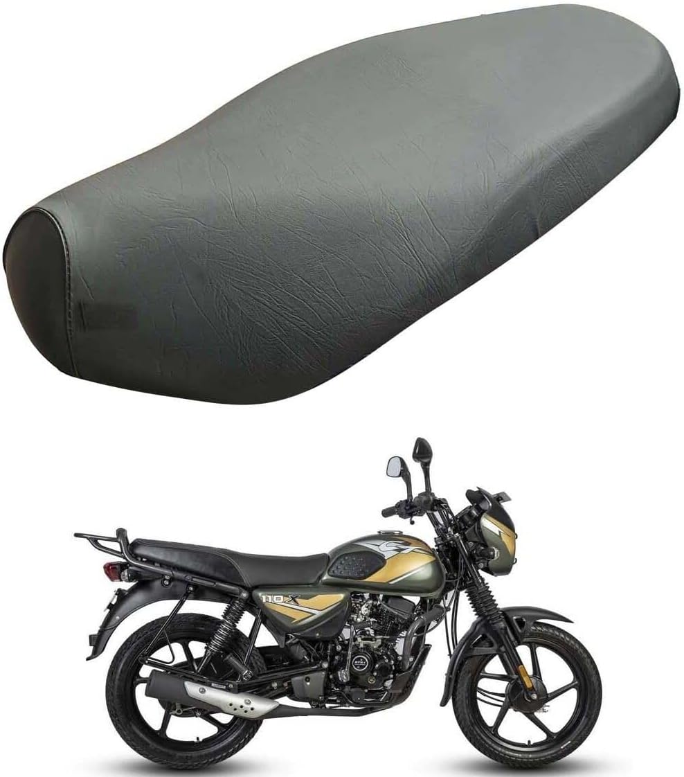 RONISH Bike Single Seat Cover01 Split Bike Seat Cover for Bajaj CT 100 ()(SEAT_Cover_CT 100_2)