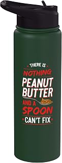 National Peanut Butter Day Delicious Spread Breakfast Gift Stainless Steel Insulated Water Bottle