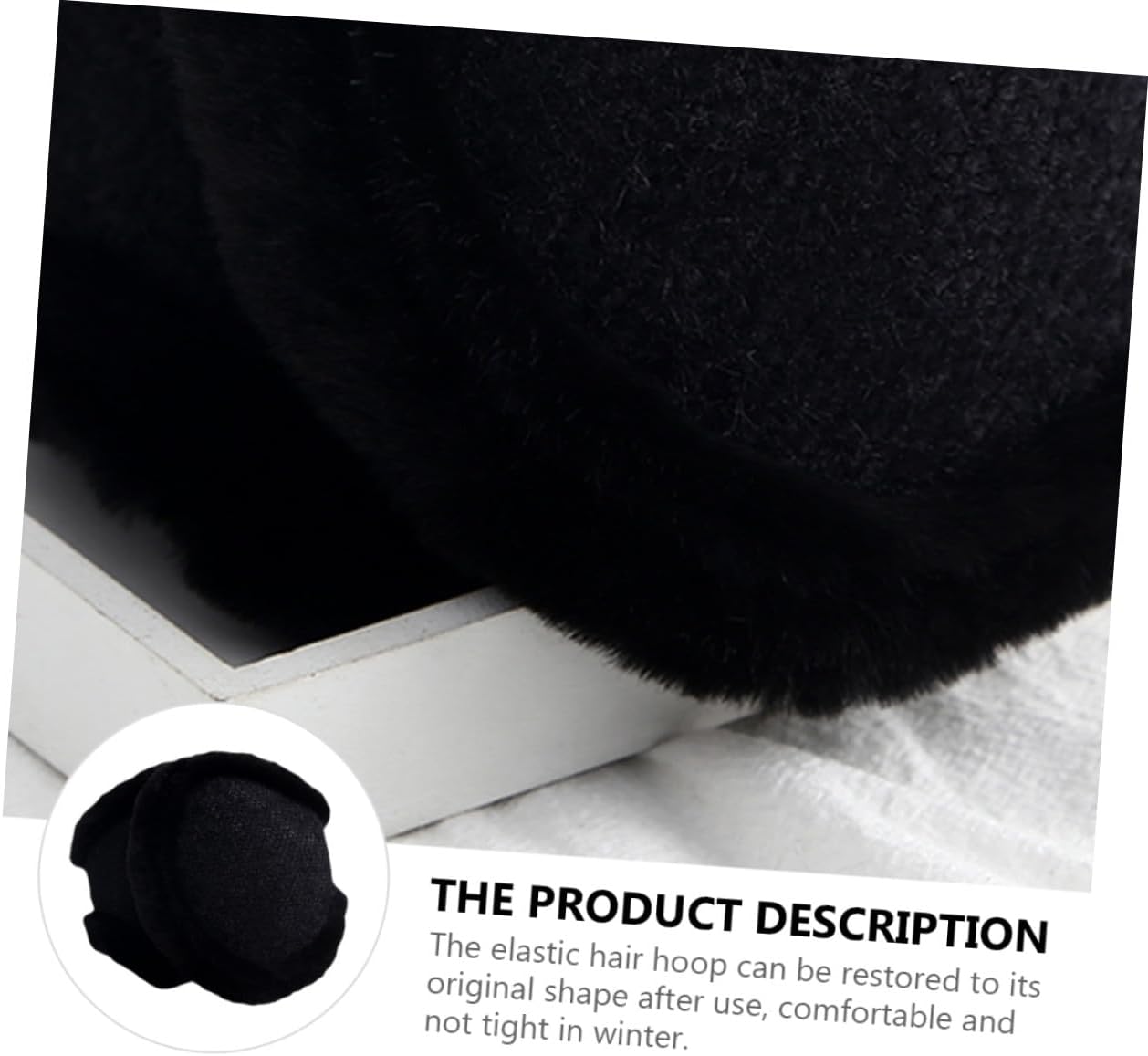 Yardwe Winter Warm Plush Earmuffs Foldable Ear Covers Ear Protector for Men Women Outdoor Cold Weather