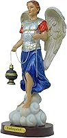 Vista 2 de Archangel Zadaquiel 12 inch Tall Religious Figure Arcangel Zadaquiel Statue