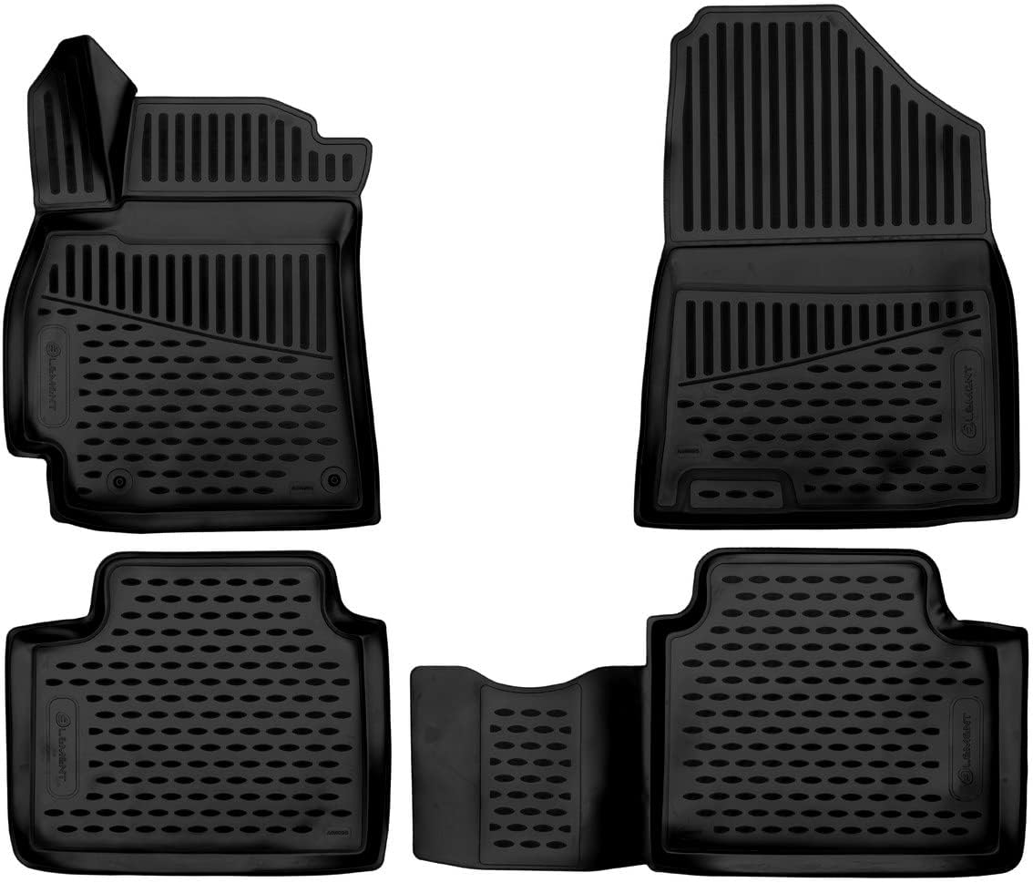 Megiteller Car Floor Mats Custom Fit for Hyundai Elantra