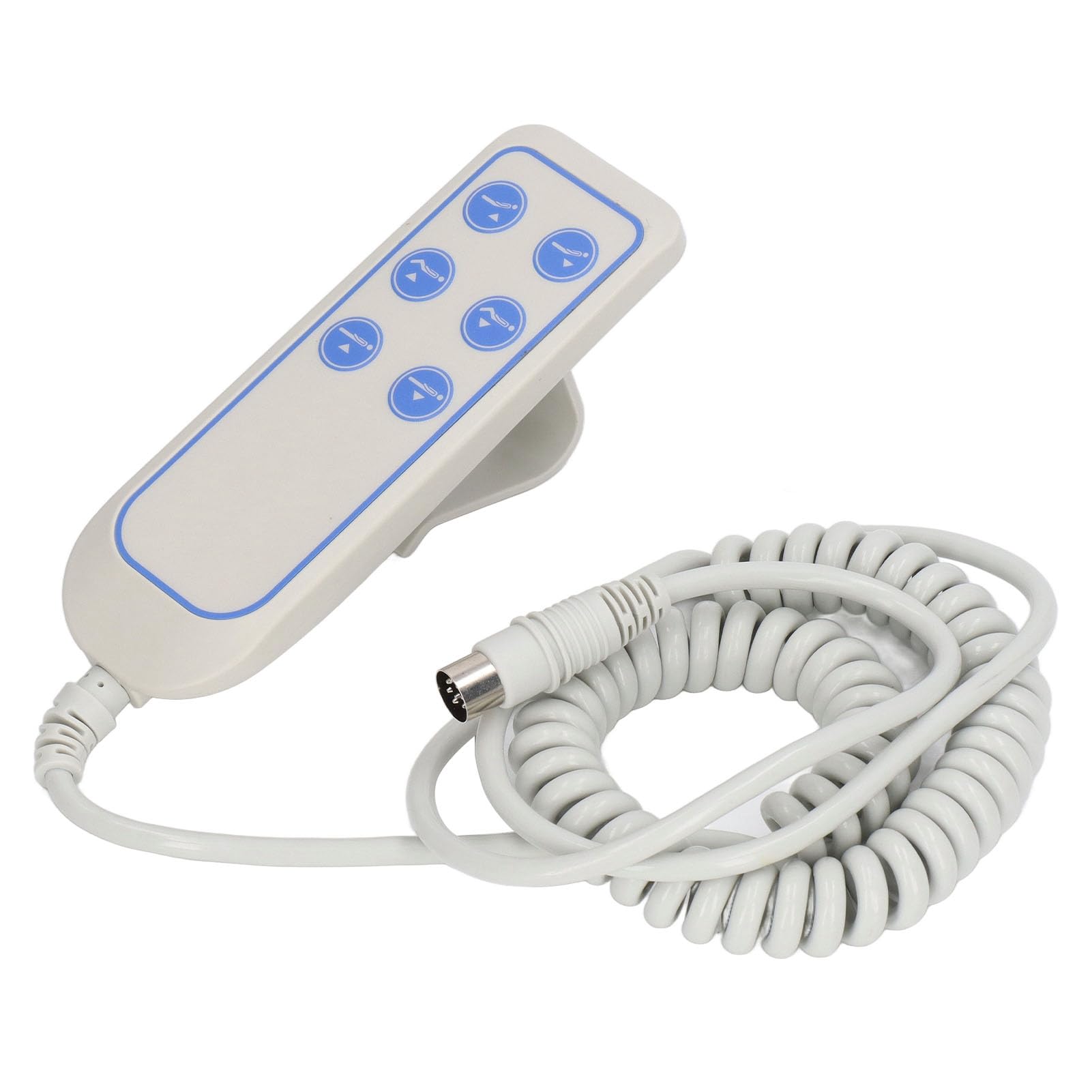 Respicefinem Okin Remote 20×13×7 Hebesteuerung PVC IP66 Verschleißfeste Stuhlhandsteuerung für Krankenhaus-Pin-Fernbedienung für Liegestuhl