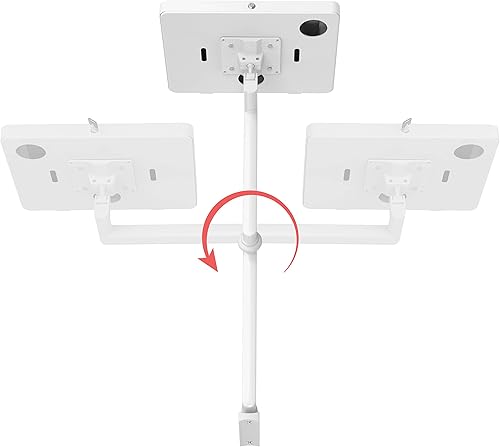 Vista 5 de Soporte de brazo para tableta para hospitales - Soporte de pared de grado médico CTA para iPad Air 11" M2 (2024) - iPad Pro 11" M4 (2024) - Adecuado