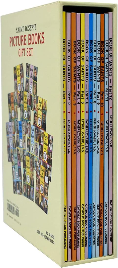 Book of Saints Gift Set (Books 1-12) (St Joseph Picture Books)