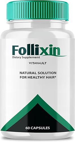 Miniatura 1 de Follixin Cápsulas de crecimiento del cabello, píldoras de suplemento de salud capilar Follixin, máxima fuerza, nutre el cabello Follixin, fortalece