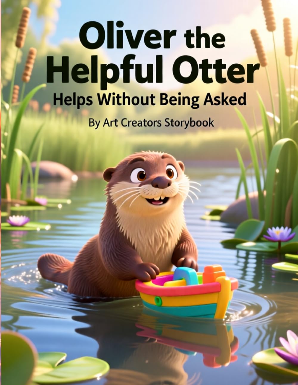 Oliver the Helpful Otter Helps Without Being Asked: A Heartwarming Children’s Story About Kindness, Initiative, Empathy, and Helping Others for Kids ... Otter: Social-Emotional Learning Series)