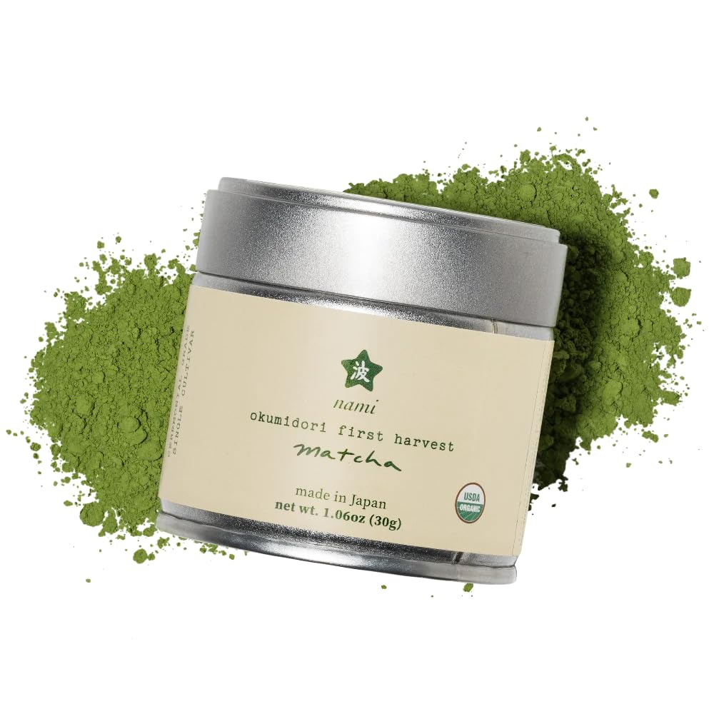 Amazon.com: Nami Matcha | Okumidori First Harvest – 30g | USDA