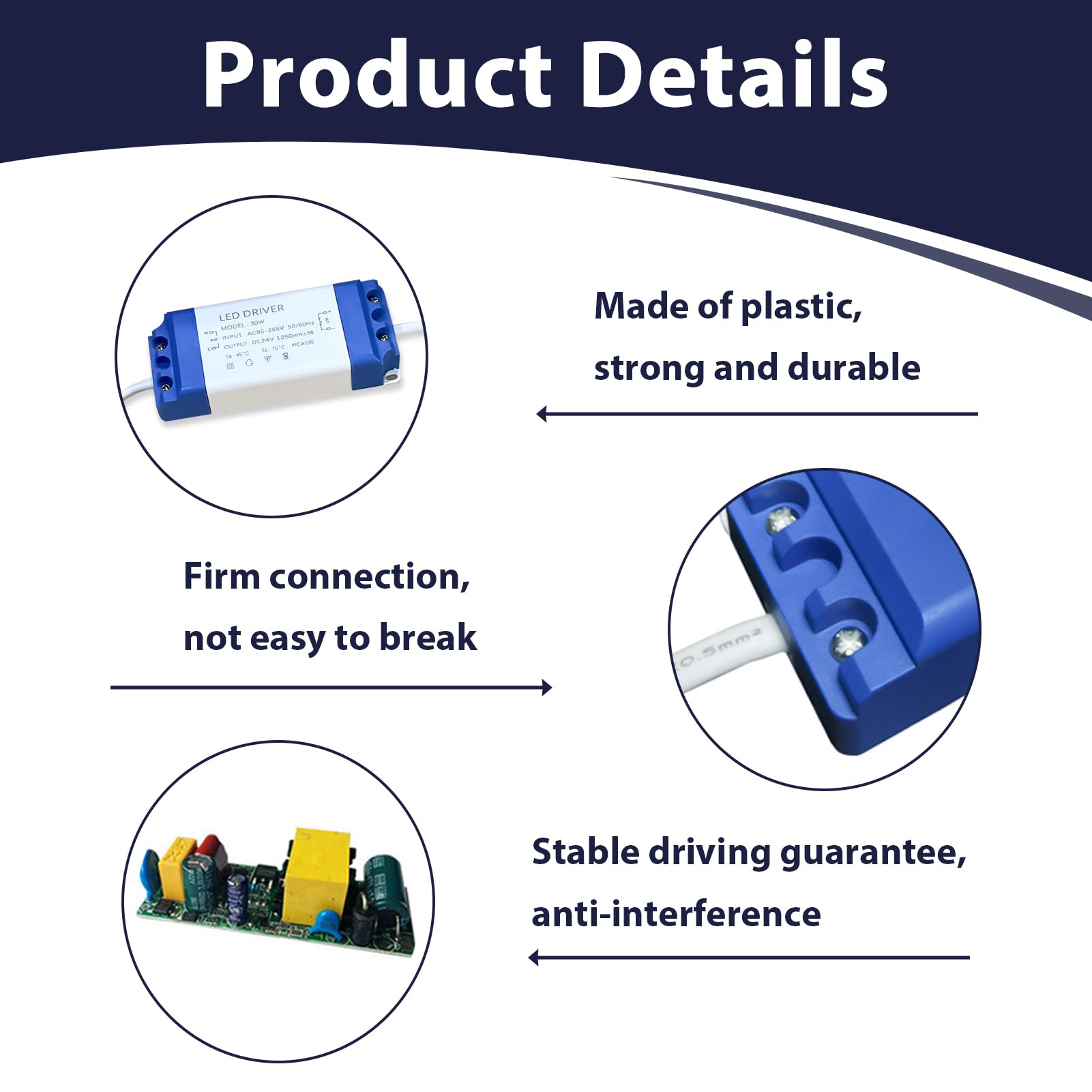 Trasformatore Led 24v Alimentatore LED 30W 24V - Trasformatore AC 230V To DC, Per Luci G4/MR16/GU5.3, Compatto E Sicuro Dimmer Led 24v - Foto 6