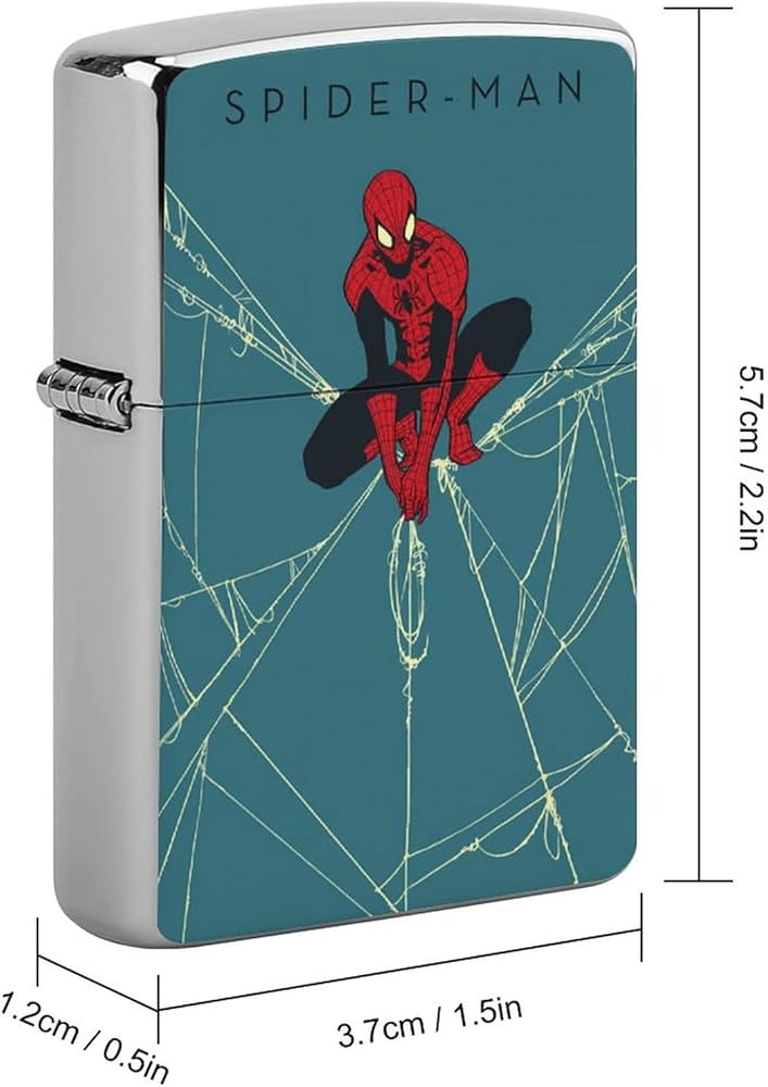 Amazon.co.jp: スパイダーマン ライター アーマー ZIPPO兼用ケース