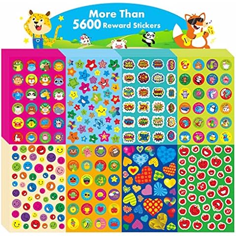 Pegatinas de Incentivo Hebayy 5600+ Cover